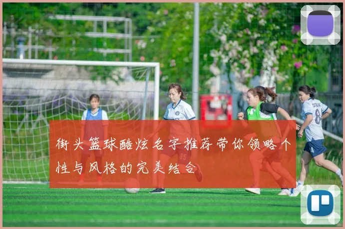 街头篮球酷炫名字推荐带你领略个性与风格的完美结合