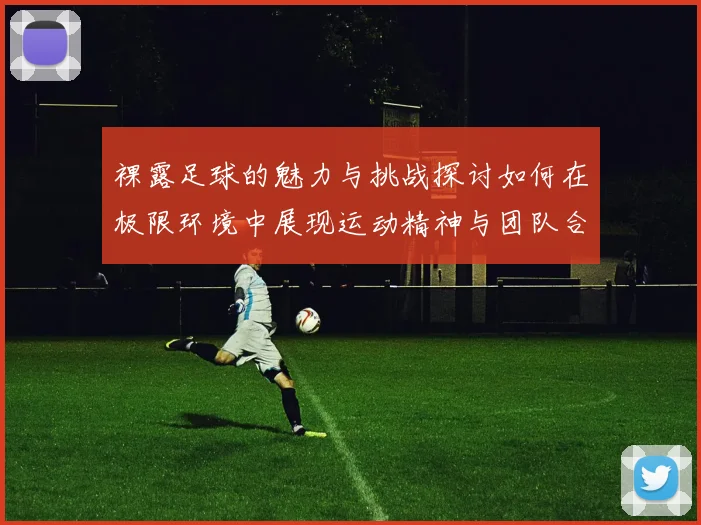 裸露足球的魅力与挑战探讨如何在极限环境中展现运动精神与团队合作